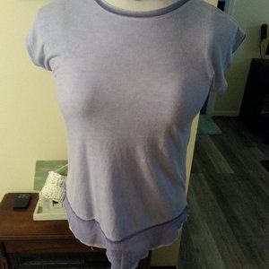NOWT Dantelle Light Purple Rayon/Polyester Top szS